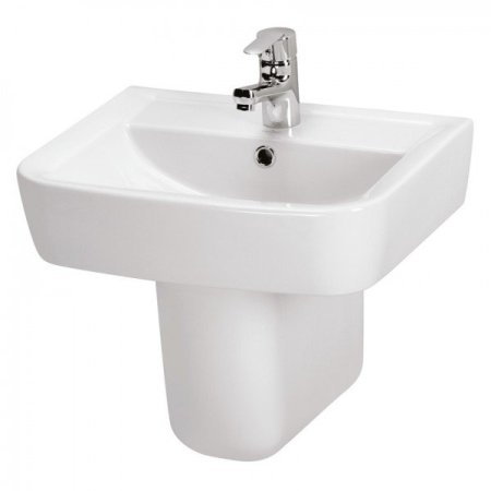 مغسلة سيراميك معلقة على الجدار (Wall-Hung Basin)