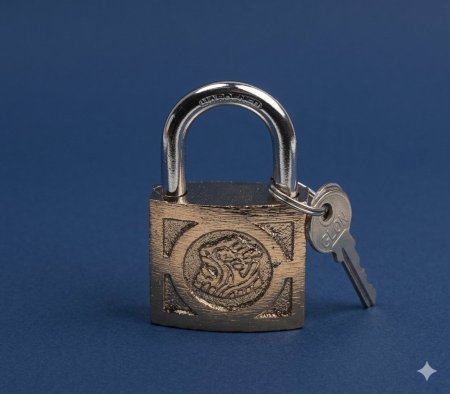 قفل النحاس المنقوش بنقشة رأس الأسد (مقاس 50 ملم) من ماركة GLION
